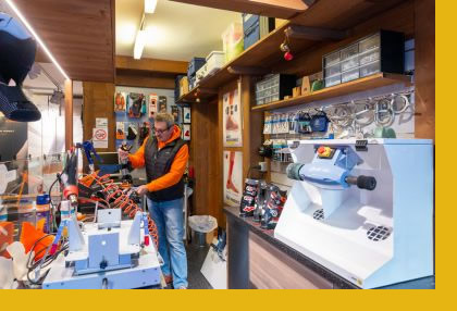 Bootfitting sport center cervinia